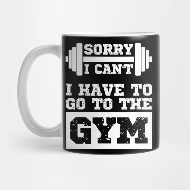 Funny Gym Quote, Workout Fitness Training Lovers by AS Shirts